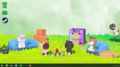 четвертый скриншот из Desktop Cat Cafe