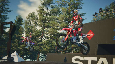 второй скриншот из Monster Energy Supercross 25 - The Official Video Game