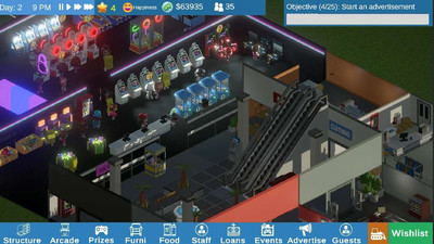 четвертый скриншот из Arcade Manager