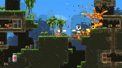 первый скриншот из Broforce
