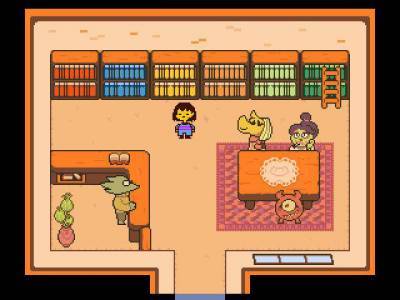 второй скриншот из Undertale