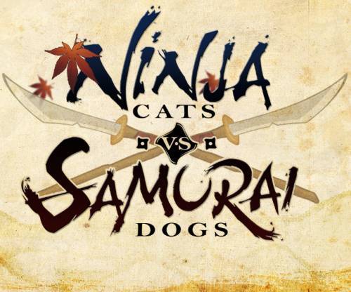 Ninja Cats vs Samurai Dogs