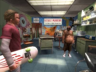 второй скриншот из Tony Hawk's American Wasteland