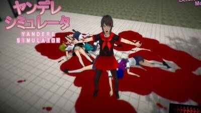 второй скриншот из Yandere Simulator / Симулятор Яндере
