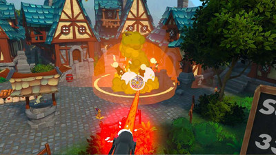 первый скриншот из Crazy Chicken VR Blast