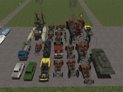 первый скриншот из Garry's Mod - Clan Vehicle Pack