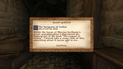 первый скриншот из The Elder Scrolls 4: Oblivion - The Dungeons of Ivellon