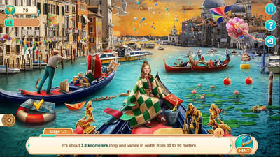 четвертый скриншот из Festival Journey: Venetian Masquerade Collector's Edition