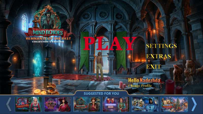 Mind Echoes: Remnants of the Past Collector's Edition