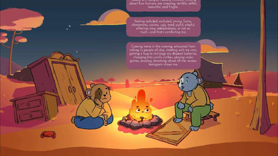 третий скриншот из Fireside Feelings