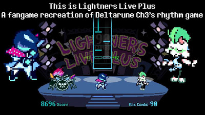 второй скриншот из Deltarune: Lightners Live Plus