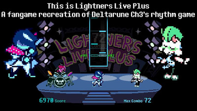 первый скриншот из Deltarune: Lightners Live Plus
