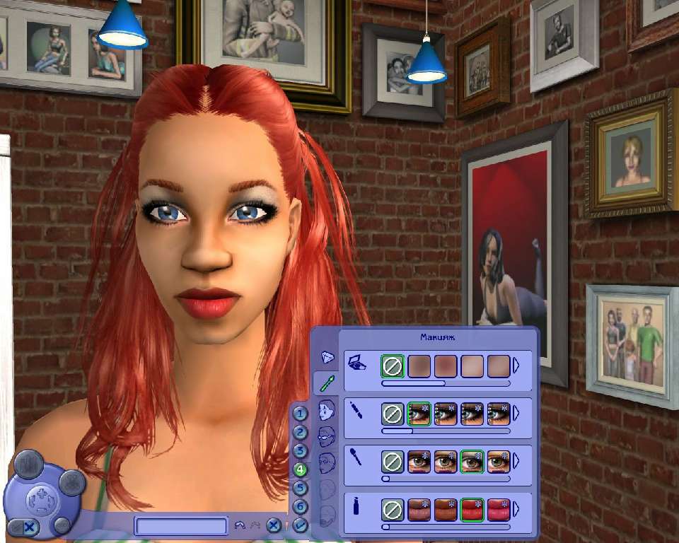 Макияж для The Sims 2