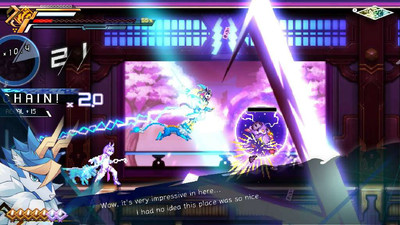 второй скриншот из Azure Striker Gunvolt Trilogy Enhanced
