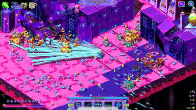 второй скриншот из Neon Spellstorm