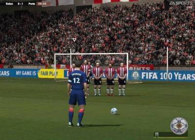 второй скриншот из Fifa Football 2004