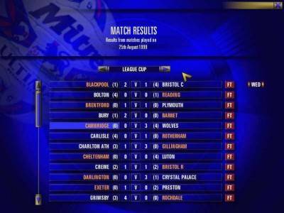 первый скриншот из The F.A. Premier League Football Manager 2002