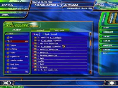третий скриншот из The F.A. Premier League Football Manager 2002