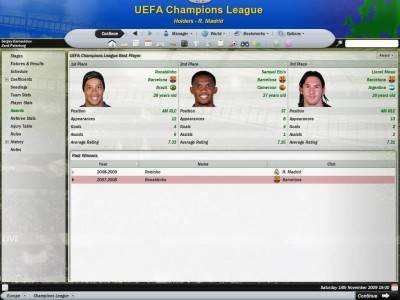 третий скриншот из Football Manager 2007 / FM 2007