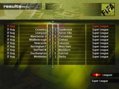 третий скриншот из FIFA Soccer Manager