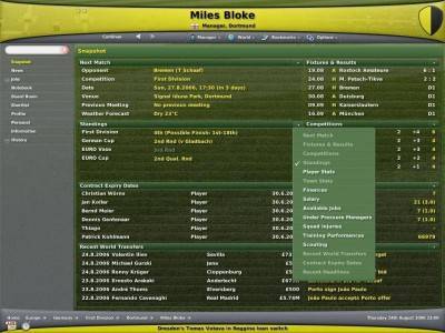 четвертый скриншот из Football Manager 2007 / FM 2007