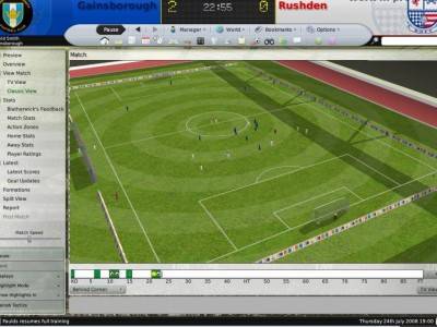 первый скриншот из Football Manager 2009 / FM 2009