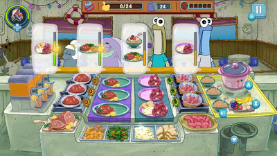 третий скриншот из SpongeBob: Krusty Cook-Off