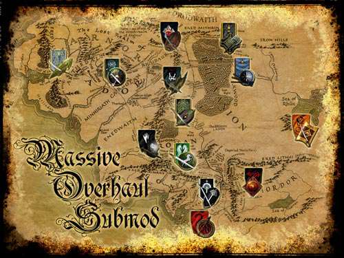 САБМОД MOS (Massive Overhaul Submod) для The Third Age: Total War 3,2