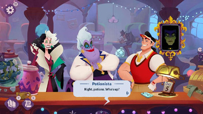 первый скриншот из Disney Villains Cursed Cafe
