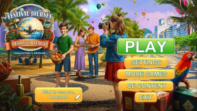 Festival Journey: Secrets of Rio Collector's Edition
