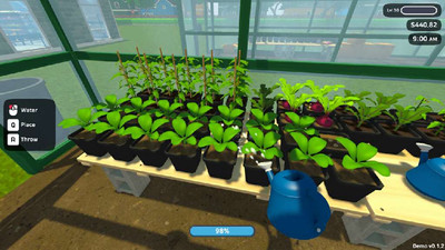 первый скриншот из Plant Nursery Simulator DEMO