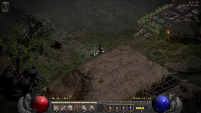 второй скриншот из Diablo II Blackened