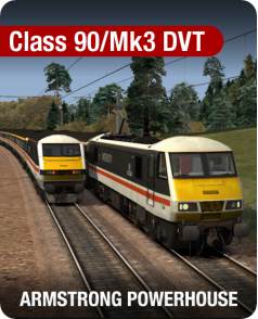 Class 90: наборы Mk3 DVT и Freightliner (Train Simulator 2014-2017 / Railworks)