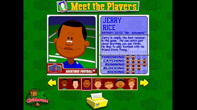 второй скриншот из Backyard Football '99