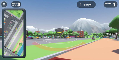 второй скриншот из Disc Golf City