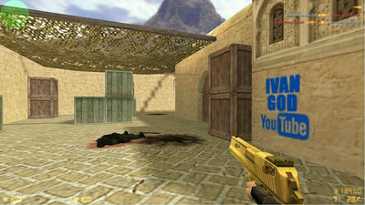 первый скриншот из Модели золотого оружия Counter-Strike 1.6
