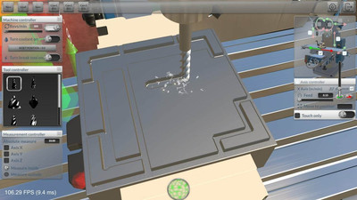 второй скриншот из Milling Machine Simulator 3D