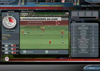 первый скриншот из Total Club Manager 2005
