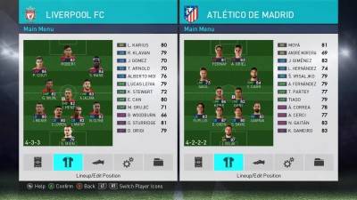 второй скриншот из PES 2018 / Pro Evolution Soccer 2018