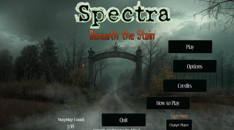 Spectra: Beneath the Stain Spectra: Beneath the Stain