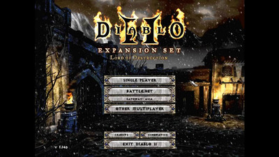 первый скриншот из Diablo - MultiRes 1.02