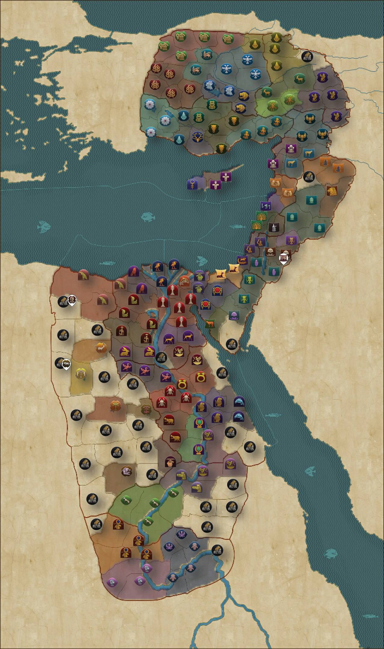 World Rulers Total War - War in Egypt (Rome Total War Barbarian Invasion)
