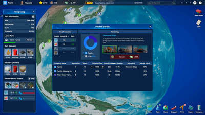 четвертый скриншот из Global Magnates Shipping Tycoon