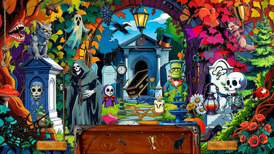 первый скриншот из Hiddenius: Sorceress Journey, 2: First Halloween