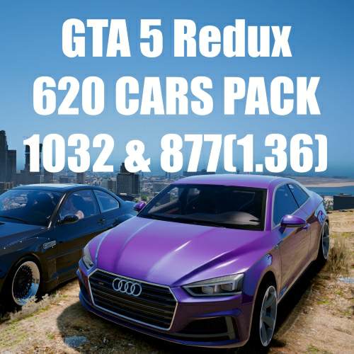 GTA 5 Redux 620 CARS PACK