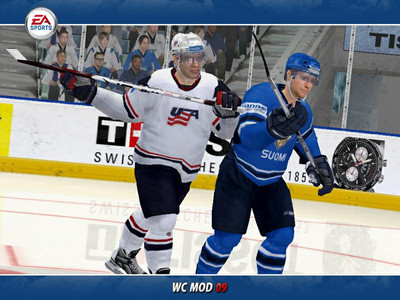 третий скриншот из World Cup Mod для NHL 09