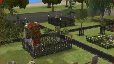 первый скриншот из Mods Кладбище для Sims 2