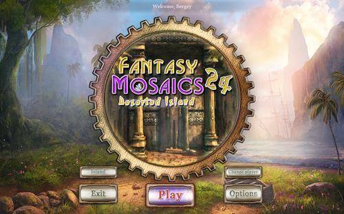 Fantasy Mosaics 24: Deserted Island