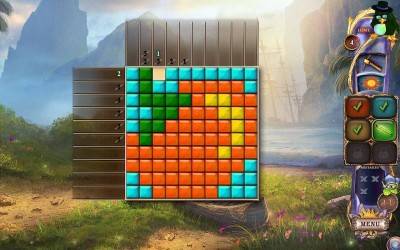 второй скриншот из Fantasy Mosaics 24: Deserted Island