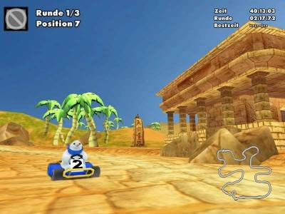 первый скриншот из Moorhuhn Kart 2 XXL